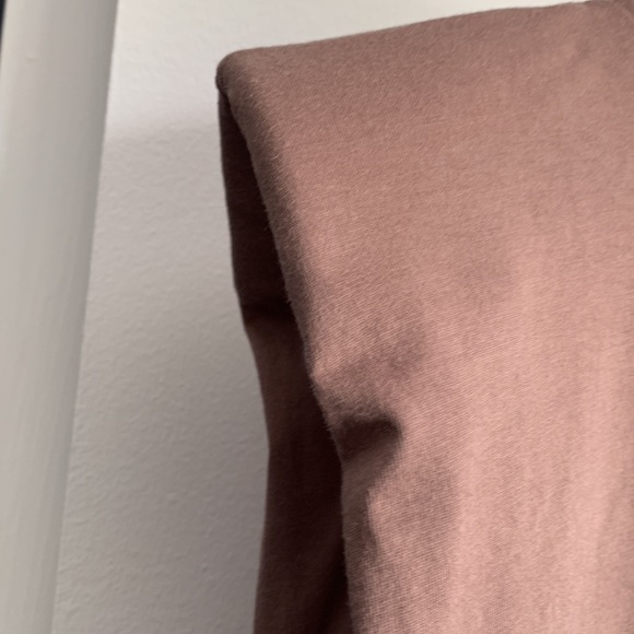 Zara mauve pink muscle tee style top size large - Picture 4 of 4